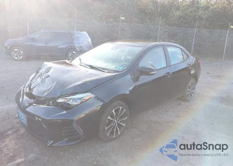 2018 Toyota Corolla Se from USA, damaged, VIN 2T1BURHE3JC059598